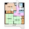 エイワハイツ 3Kの間取り