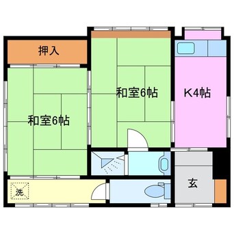 間取図 伊勢K　Ⅰ