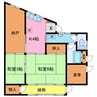 倭町伊勢邸 2SKの間取り
