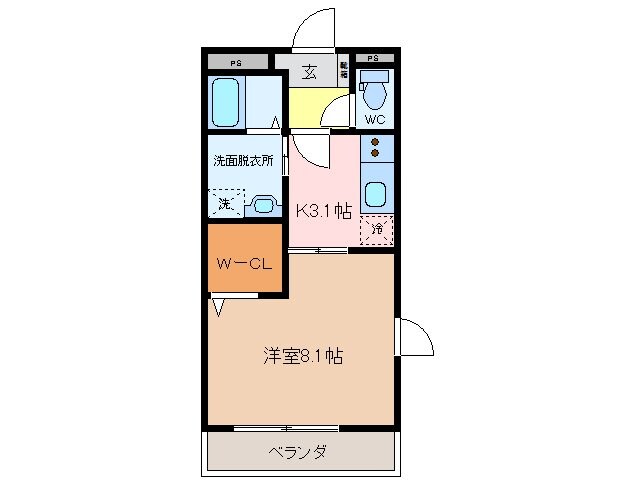 間取り図 メゾンティアラ