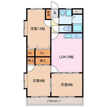 間取図 アビーロード