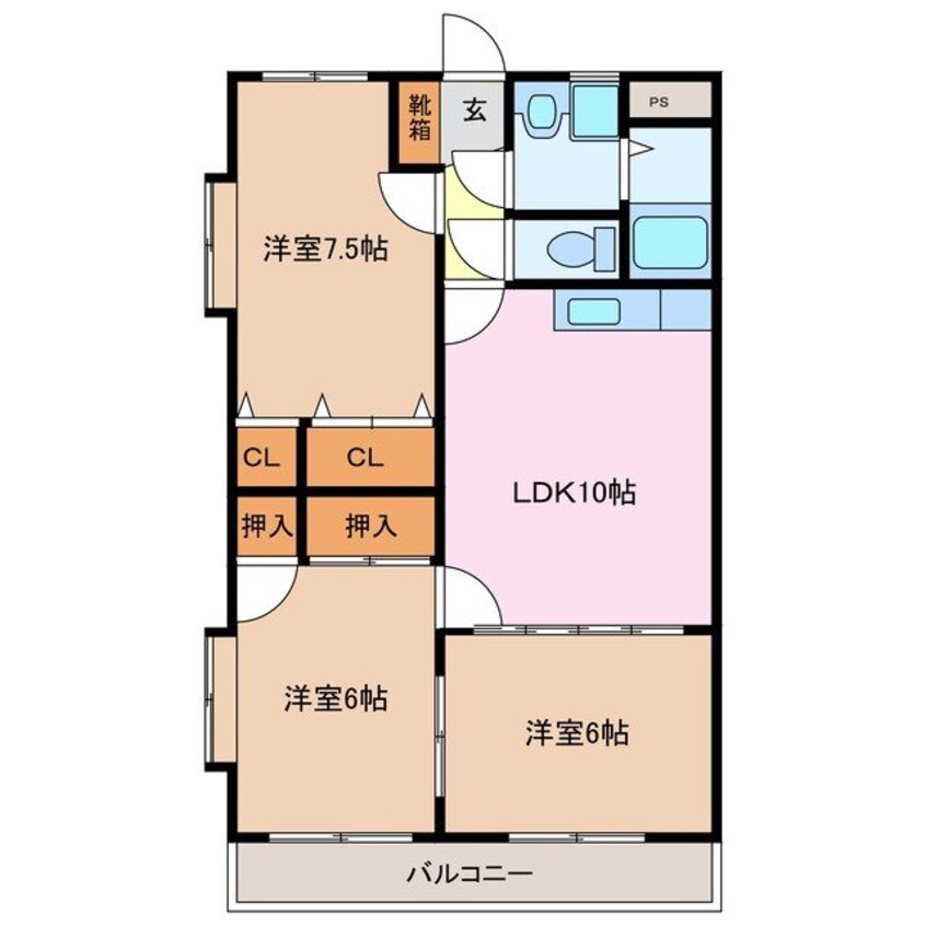 間取図 アビーロード