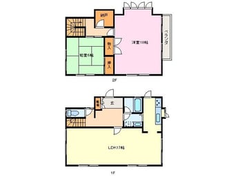 間取図 M様オーシャンビュー貸家