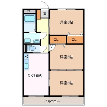 間取図 グランメール