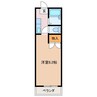 サンリバーハイツ 1Rの間取り