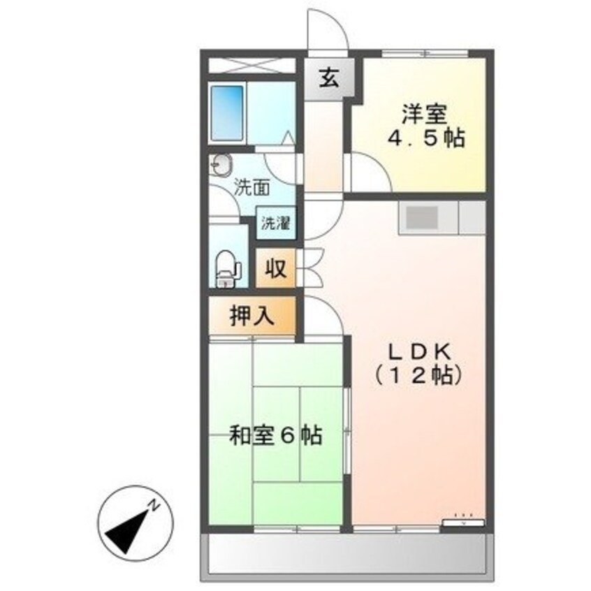 間取図 クォリティーメゾンＢ棟