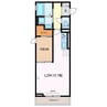 ノーブル 1LDKの間取り