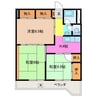 エイワハイツ 3Kの間取り