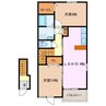 アーリーグッドＢ 2LDKの間取り