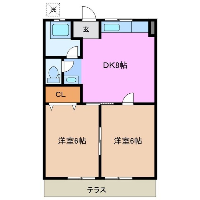 間取図 フォレストハイツ