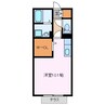 グレースヒル　C 1Rの間取り