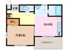 正邦苑　竹ヶ鼻 1DKの間取り