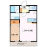 La mia casa StageⅡ 1LDKの間取り