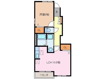 間取図 フリーダム　Ⅱ