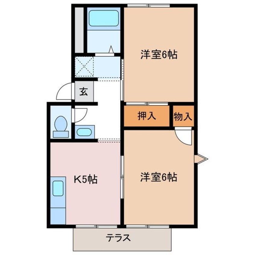 間取図 セジュール一番館