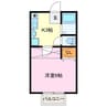 アティック 1Kの間取り