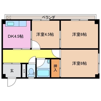 間取図 丸二マンション