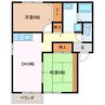 メゾン・ド・カルテットＡ 2DKの間取り