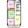 ＧａｒｄｅｎＭａｎｓｉｏｎサンブリッジ 3LDKの間取り