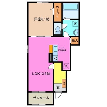 間取図 ペルラ（ＰＥＲＬＡ）