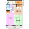 コスモマンション 2DKの間取り