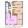 常磐町Ｍ’ｓ 3LDKの間取り