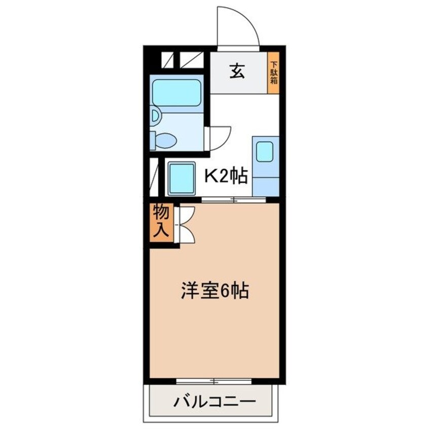 間取図 杉沢ハイツ
