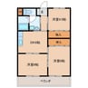 アベニールＡ 3DKの間取り