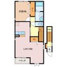 セリーナ　Ｂ棟 1LDKの間取り