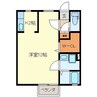 きららＡ 1Kの間取り