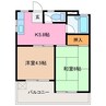 クレアトゥール伊勢志摩 2Kの間取り