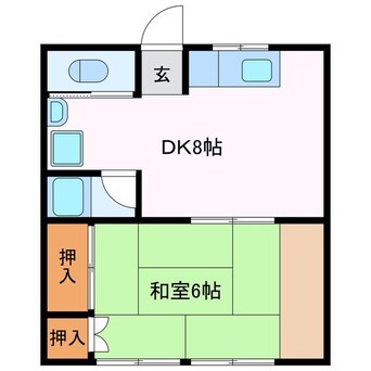 間取図 ツインビーテラス波切