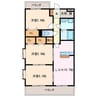 インシエーメ 3LDKの間取り