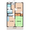 Ｌｉｍｐｉａ城南 2DKの間取り