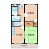 Ｌｉｍｐｉａ城南 2DKの間取り