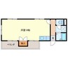 コーポ向井 1Rの間取り
