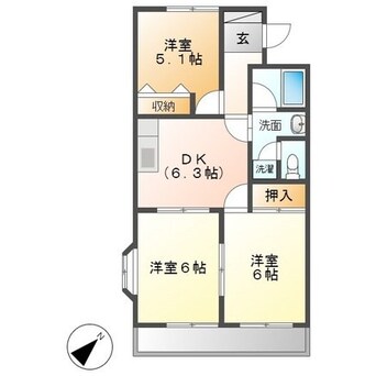 間取図 メゾンレトワール