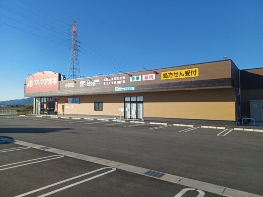 クスリのアオキ小俣店(ドラッグストア)まで914m テージス