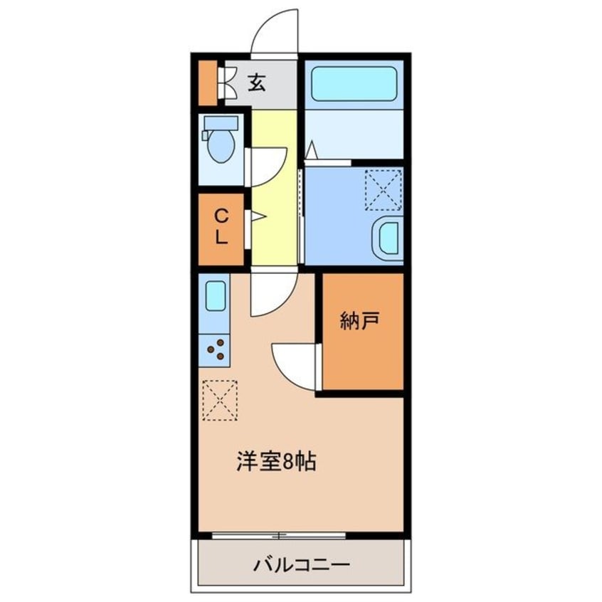 間取図 アルコバレーノ
