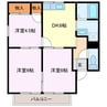 ハイツ千代屋（アパート） 3DKの間取り
