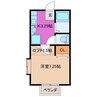 パルテール 1Kの間取り