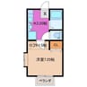 パルテール 1Kの間取り