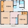 ビレッジハウス船江２号棟 3DKの間取り