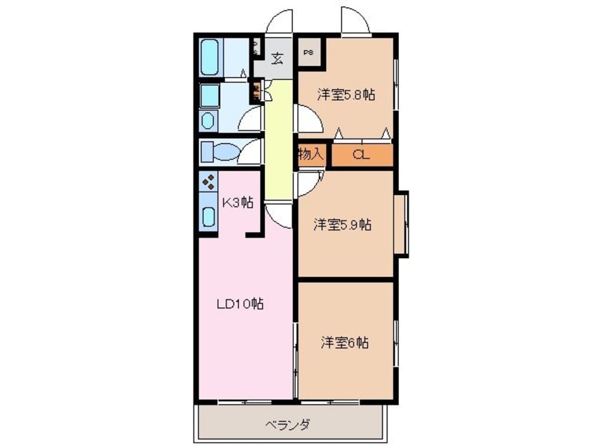 間取図 ルミナエル