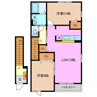 間取図 エリュシオン　Ａ棟