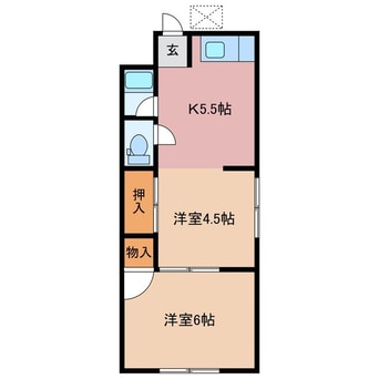 間取図 レピュート川向井
