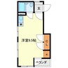 上西ビル 1Rの間取り