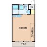 マンション双葉 1Rの間取り