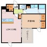 ＣＡＳＡ＋α　外宮 1LDKの間取り