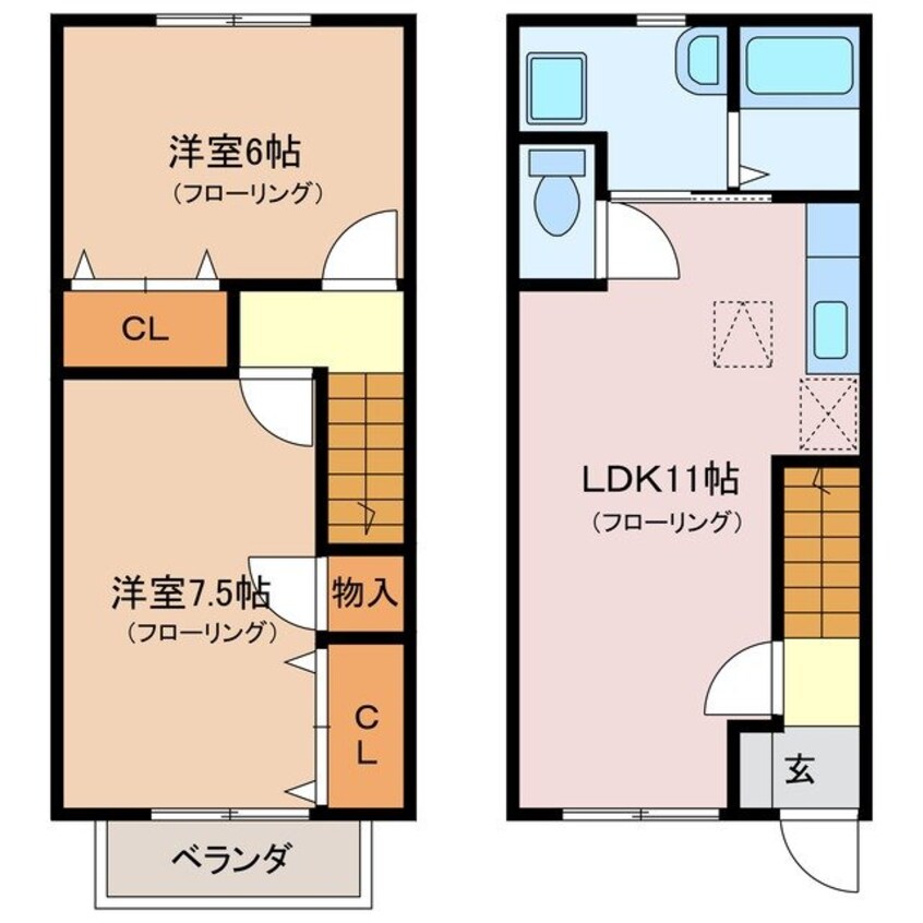 間取図 オーシャンブリーズ